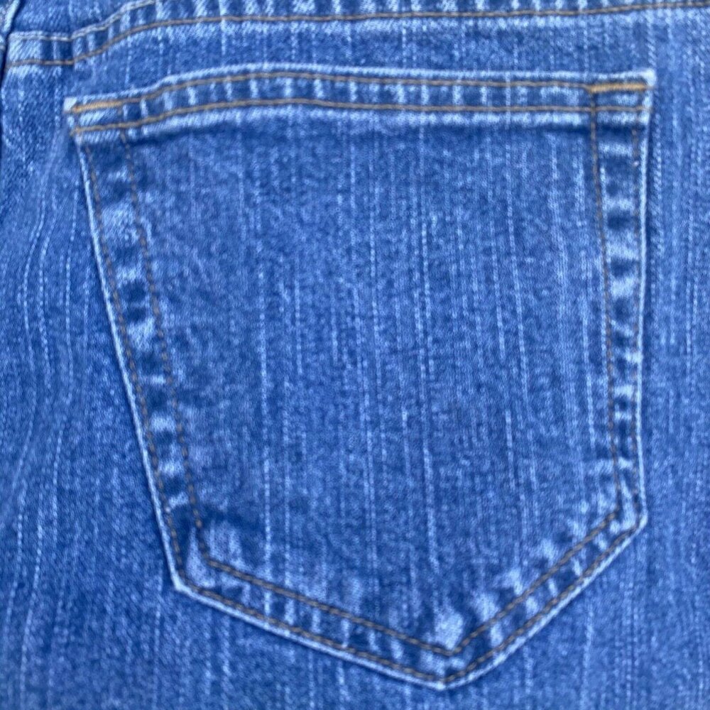 Riders Denim High-Waist Mom Jeans Women sz 18 P 36x29 Light Wash Cotton Vtg 80s - Picture 12 of 12